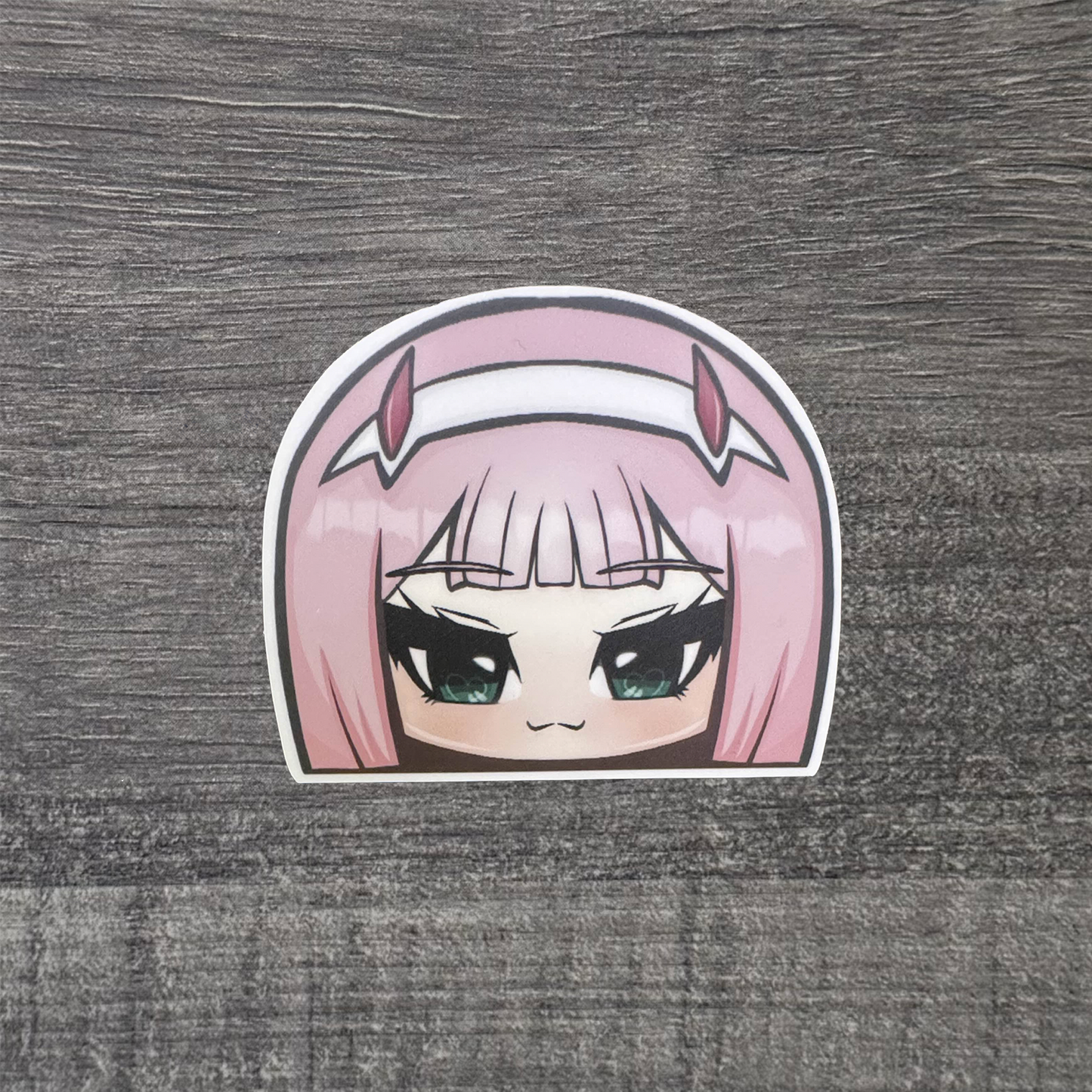 Zero Two ChubBaes Peeker Sticker