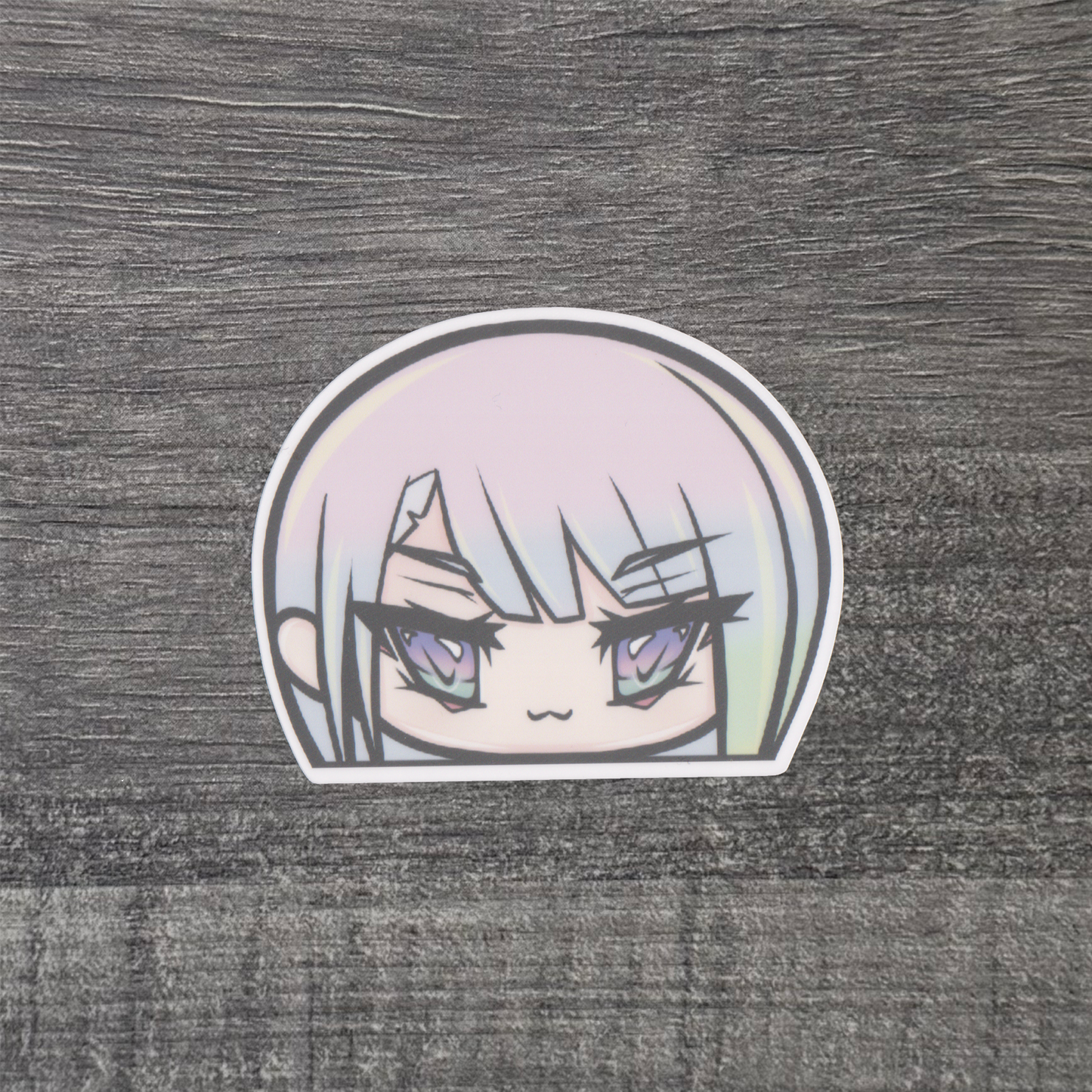Lucy ChubBaes Peeker Sticker