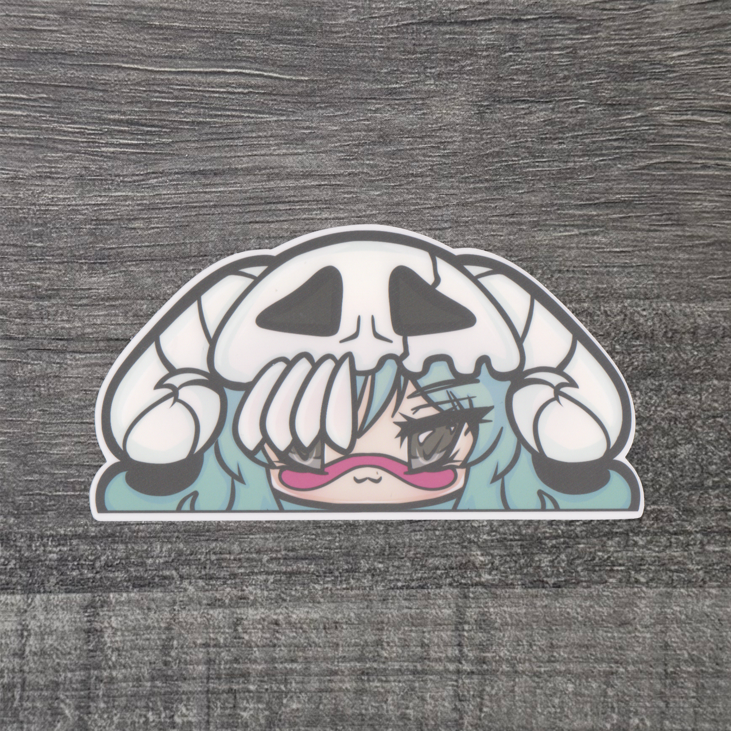 Nel ChubBaes Peeker Sticker