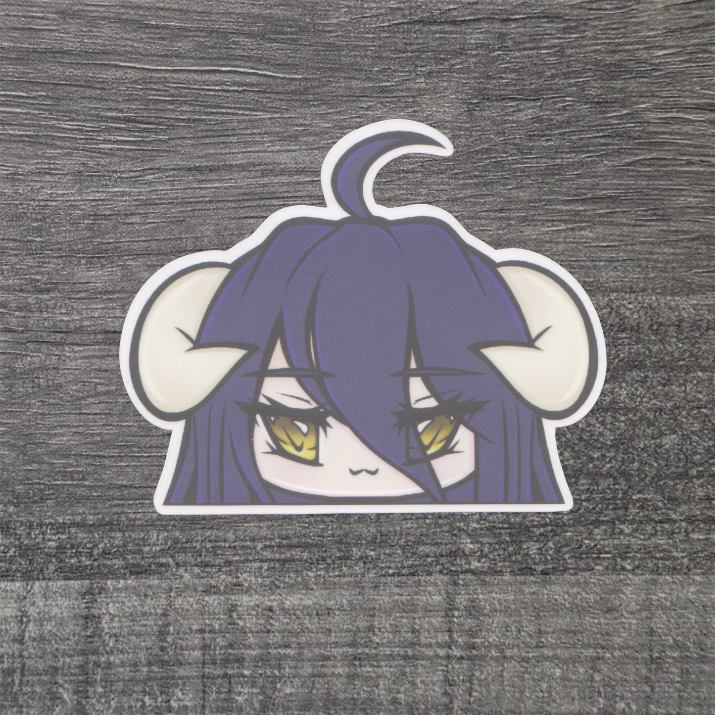 Albedo ChubBaes Peeker Sticker