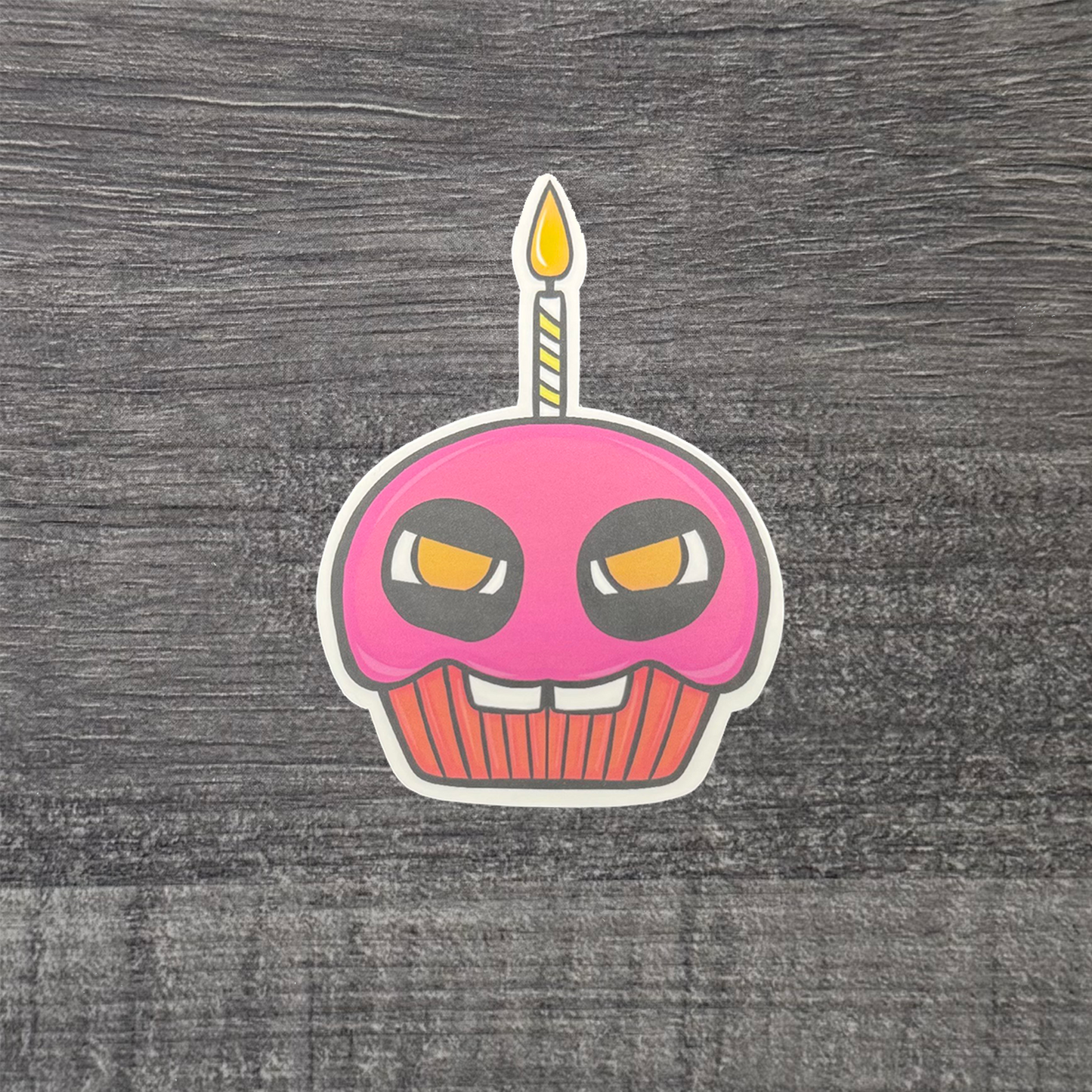 Carl Cupcake Sticker