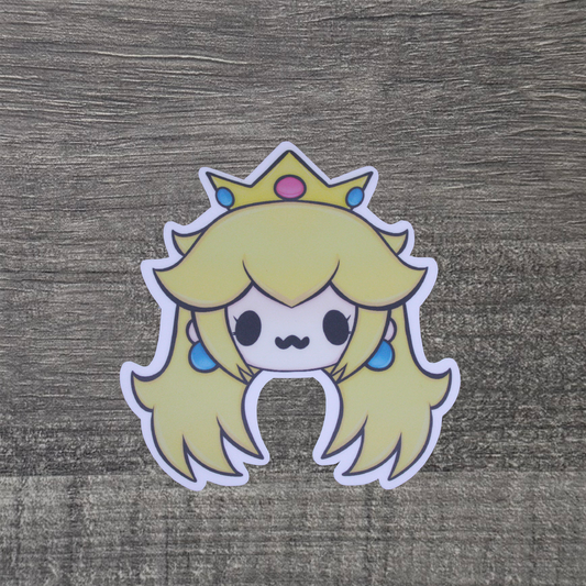 Peach Sticker