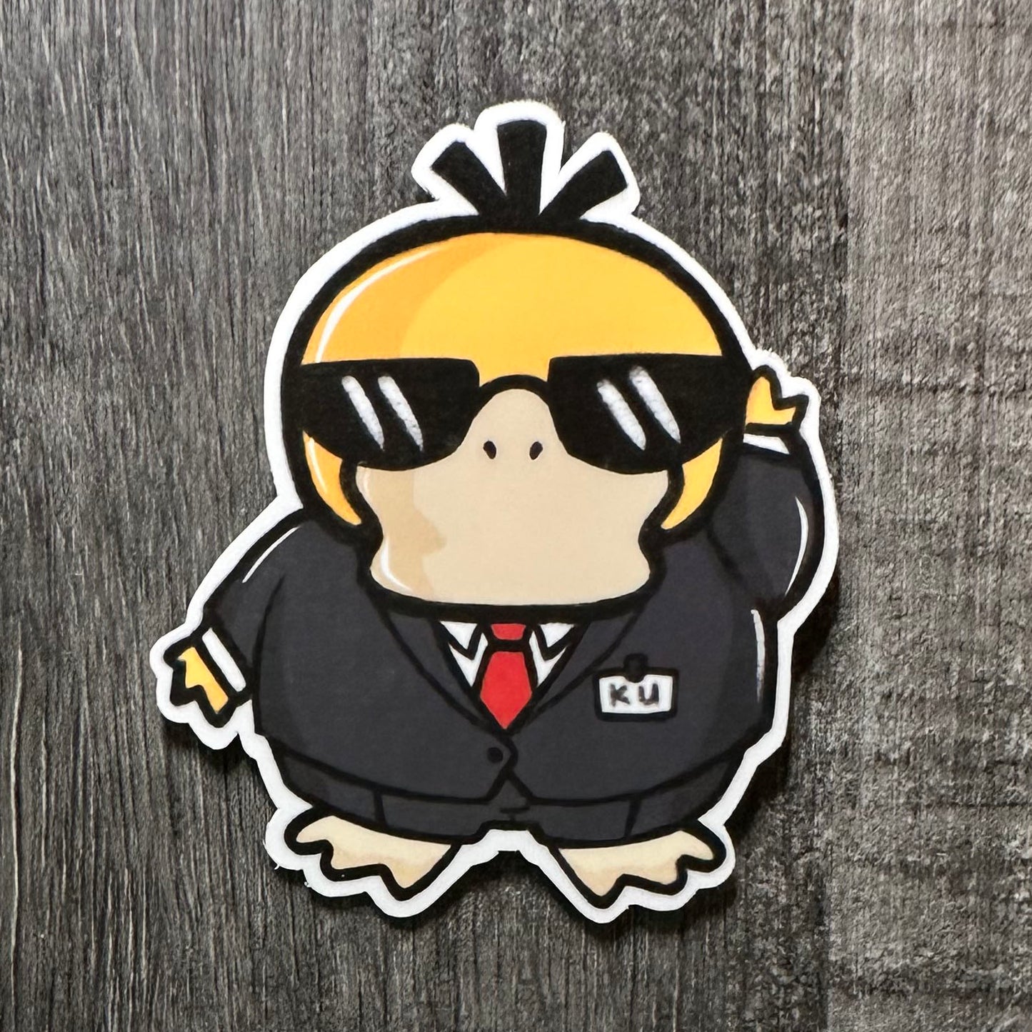 SPY-duck Sticker