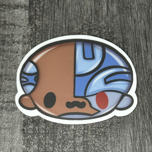 Cyborg Sticker