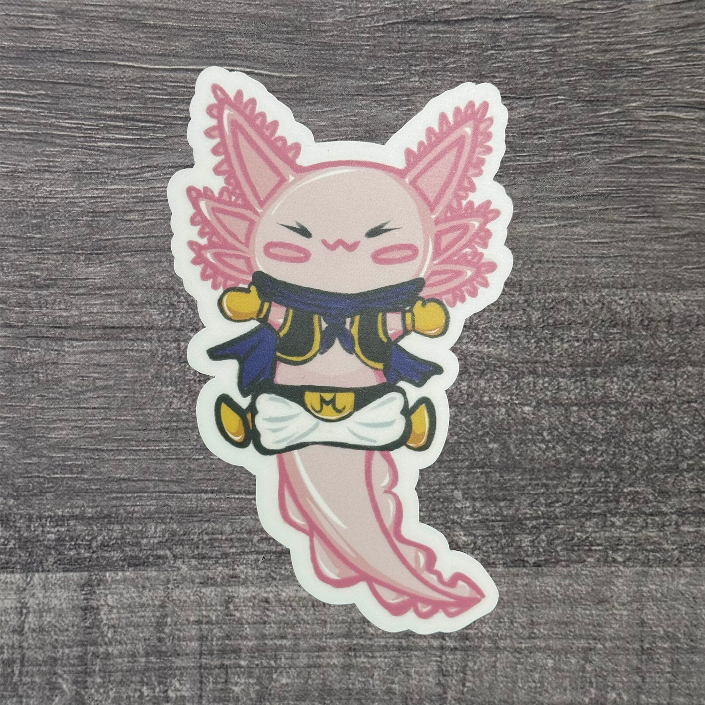 Axolotl Majin Buu Sticker