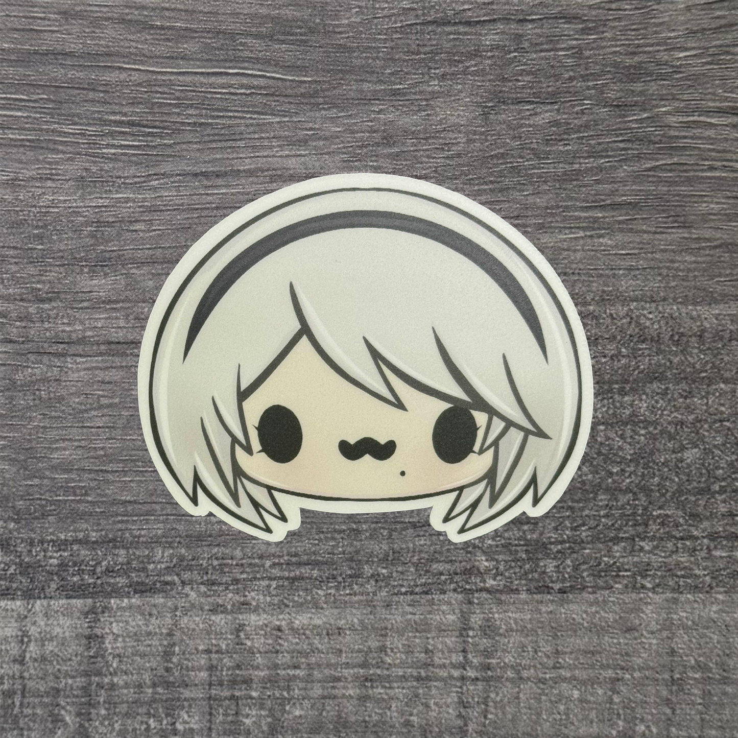 2B Sticker (No Blindfold)