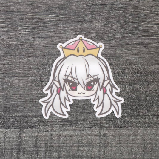 Booette Heart Eyes Sticker