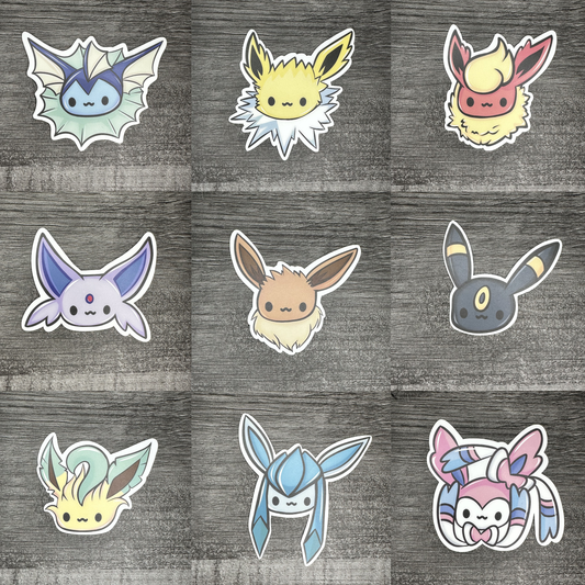 Eeveelution Stickers